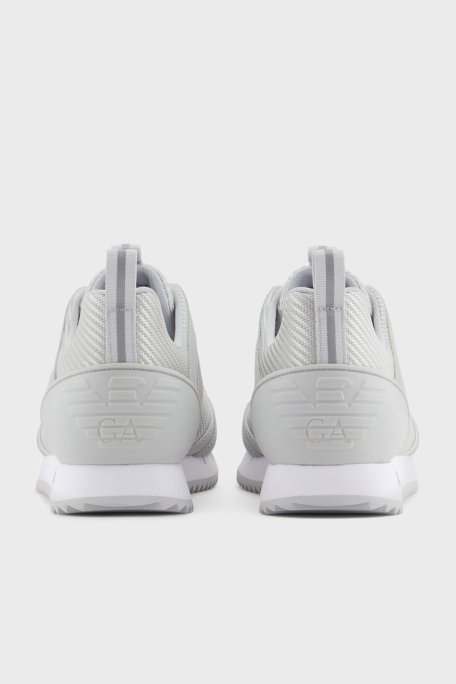 EA7 Logolu Sneaker Unisex Ayakkabı X8X185 XR175 U462 GRİ-GÜMÜŞ - 5
