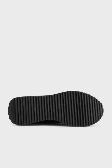EA7 Logolu Süet Detaylı Sneaker Unisex Ayakkabı X8X101 XK257 M701 SİYAH-GOLD - 6