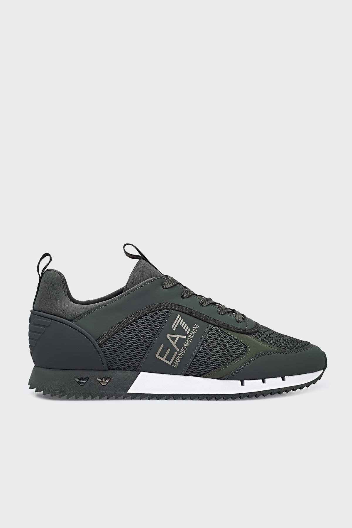 EA7 Marka Logolu Sneaker Erkek Ayakkabı S X8X027 XK050 N439 HAKİ