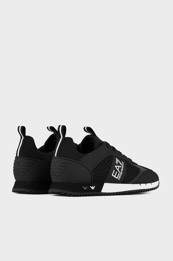 EA7 Marka Logolu Spor Unisex Ayakkabı X8X027 XK050 A120 SİYAH - 3