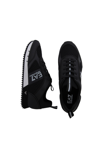 EA7 Marka Logolu Spor Unisex Ayakkabı X8X027 XK050 A120 SİYAH - 5