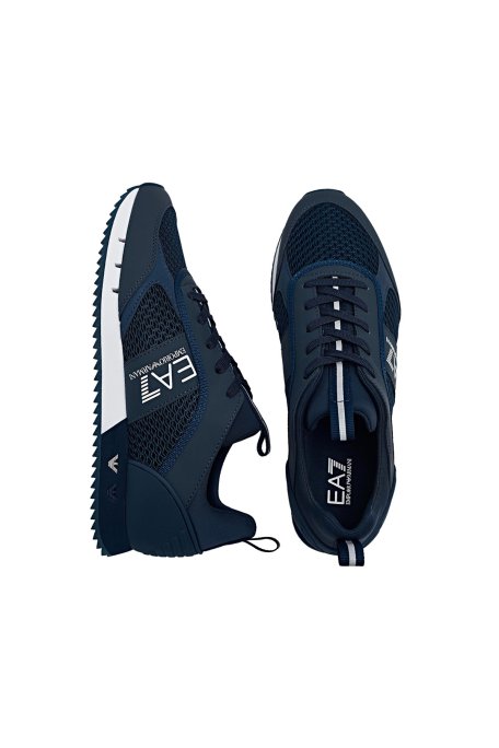 EA7 Marka Logolu Spor Unisex Ayakkabı X8X027 XK050 D813 LACİVERT - 5