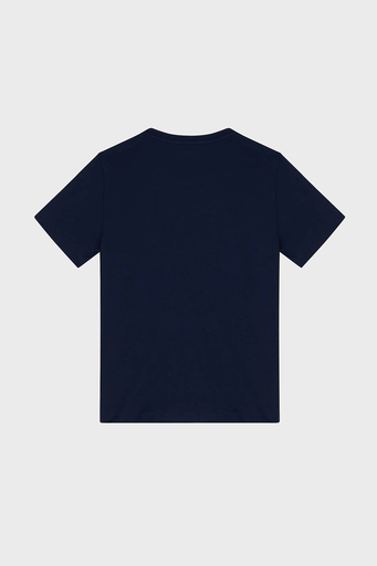 EA7 Pamuklu Regular Fit Bisiklet Yaka Erkek T Shirt 8NBT51 BJ02Z 1554 LACİVERT - 3
