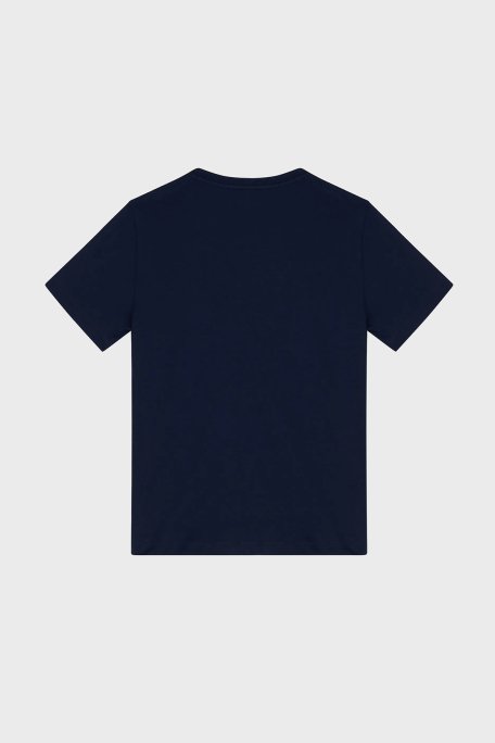 EA7 Pamuklu Regular Fit Bisiklet Yaka Erkek T Shirt 8NBT51 BJ02Z 1554 LACİVERT - 3