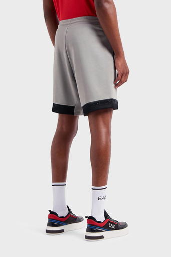 EA7 Pamuklu Regular Fit Cepli Erkek Short 3DPS73 PJEQZ 0923 GRİ