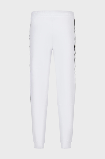 EA7 Pamuklu Regular Fit Cepli Jogger Spor Erkek Pantolon 3RPP58 PJ05Z 1100 BEYAZ - 5