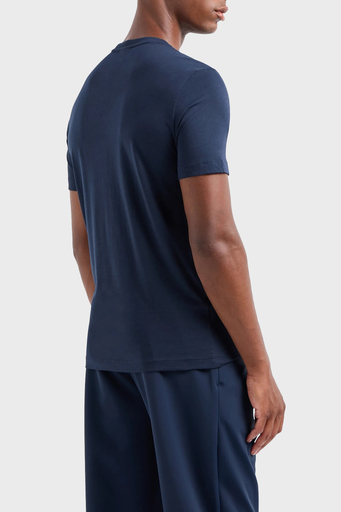 EA7 Pamuklu Regular Fit Erkek T Shirt 7M000007 AF10170 UB102 LACİVERT - 3
