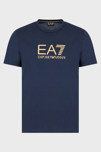 EA7 Pamuklu Regular Fit Erkek T Shirt 7M000007 AF10170 UB102 LACİVERT - 5