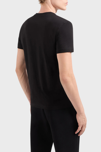 EA7 Pamuklu Regular Fit Erkek T Shirt 7M000007 AF10170 UC001 SİYAH - 8