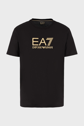EA7 Pamuklu Regular Fit Erkek T Shirt 7M000007 AF10170 UC001 SİYAH - 10