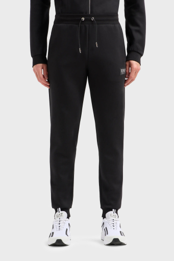 EA7 Pamuklu Regular Fit Jogger Spor Erkek Pantolon 3DPP77 PJUEZ 1200 SİYAH - 6