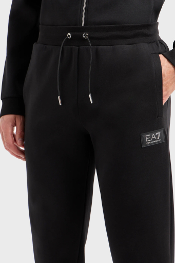 EA7 Pamuklu Regular Fit Jogger Spor Erkek Pantolon 3DPP77 PJUEZ 1200 SİYAH - 9