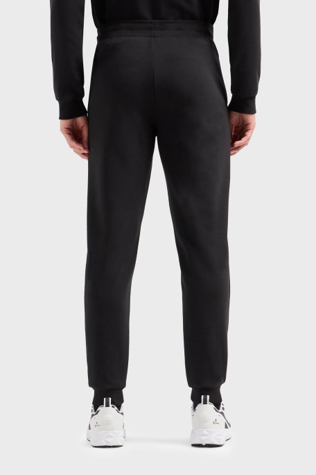 EA7 Pamuklu Regular Fit Jogger Spor Erkek Pantolon 3DPP77 PJUEZ 1200 SİYAH - 2
