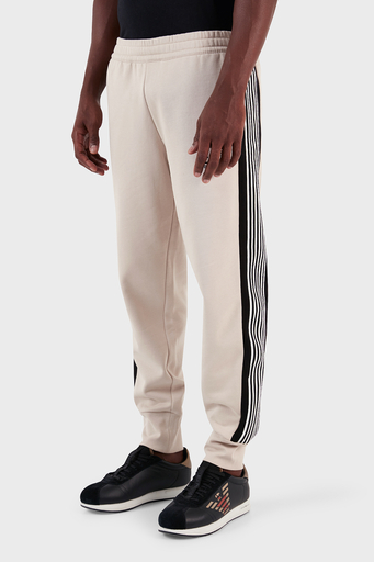 EA7 Pamuklu Regular Fit Jogger Spor Erkek Pantolon 6RPP89 PJ07Z 1716 BEJ - 3