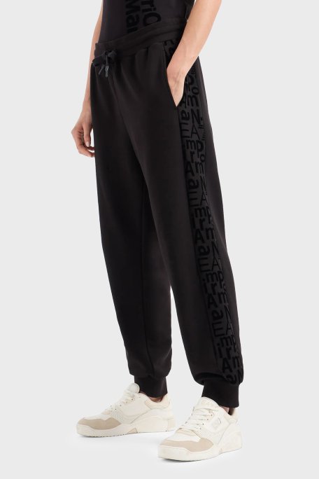 EA7 Pamuklu Relaxed Fit Jogger Bayan Pantolon 7W000008 AF10195 UC001 SİYAH - 2