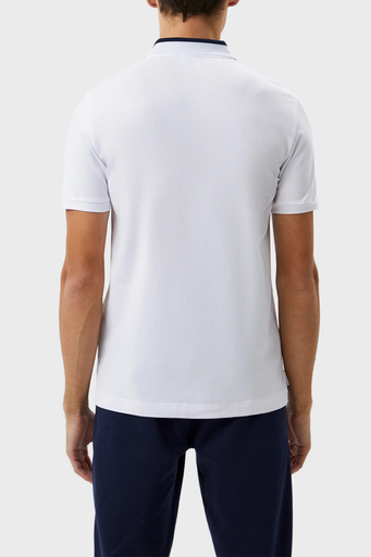 EA7 Pamuklu Slim Fit Düğmeli Erkek Polo T Shirt 3RPF09 PJ04Z 1100 BEYAZ - 2