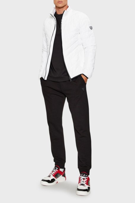 EA7 Regular Fit % 100 Kuş Tüyü Dolgulu Erkek Mont 8NPB13 PNE1Z 1100 BEYAZ - 3