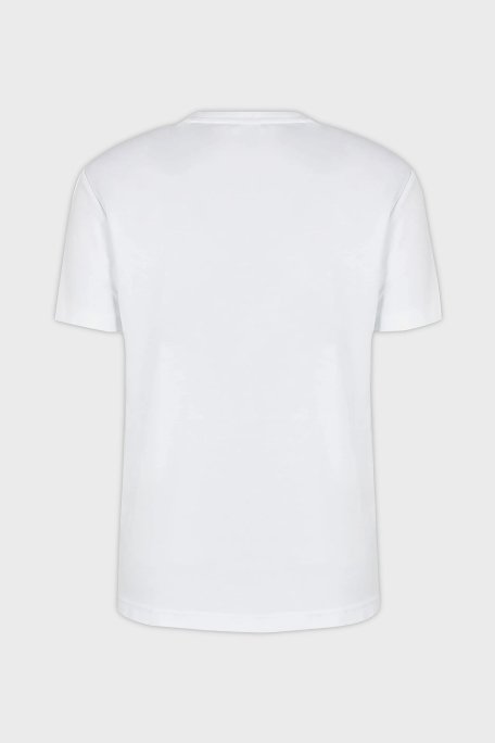 EA7 Regular Fit Bisiklet Yaka Erkek T Shirt 8NPT16 PJRGZ 1100 BEYAZ - 5