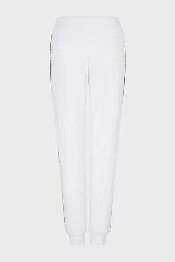 EA7 Regular Fit Cepli Jogger Spor Bayan Pantolon 3RTP73 TJLQZ 1100 BEYAZ - 5