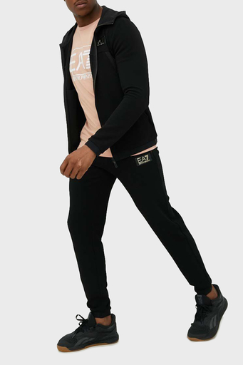 EA7 Regular Fit Cepli Jogger Spor Erkek Pantolon 3RPP69 PJG1Z 1200 SİYAH - 1
