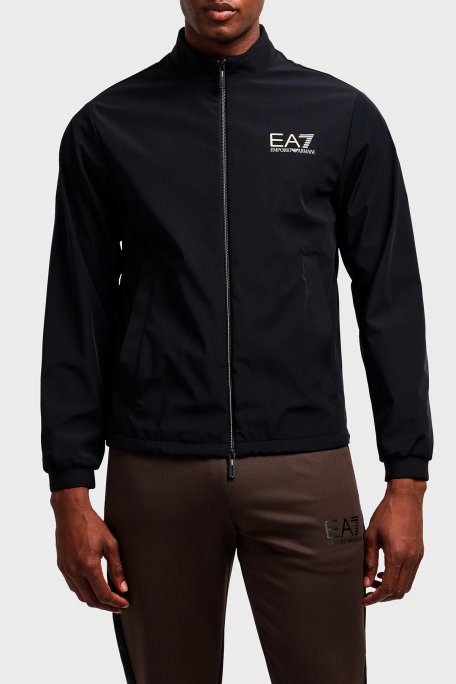 EA7 Regular Fit Dik Yaka Logolu Erkek Ceket 7M000312 AF13562 UC001 SİYAH - 1