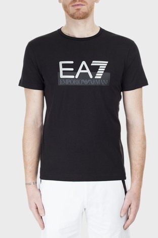 EA7 - EA7 Regular Fit Erkek T Shirt S 6GPT81 PJM9Z 1200 SİYAH