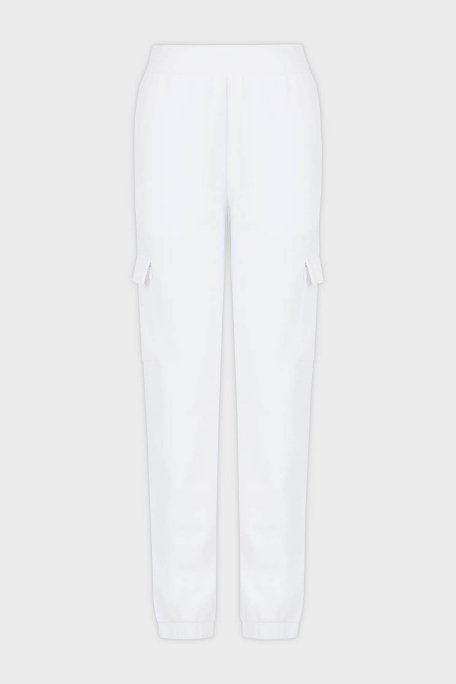 EA7 Regular Fit Jogger Spor Bayan Pantolon 3DTP64 TJKWZ 1100 BEYAZ - 5
