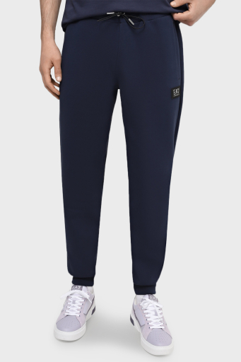 EA7 Regular Fit Pamuklu Jogger Spor Erkek Pantolon 3DPP77 PJUEZ 1554 LACİVERT - 5