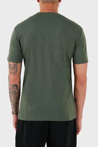 EA7 Slim Fit Bisiklet Yaka Logolu Erkek T Shirt 7M000021 AF10170 U8100 HAKİ - 2
