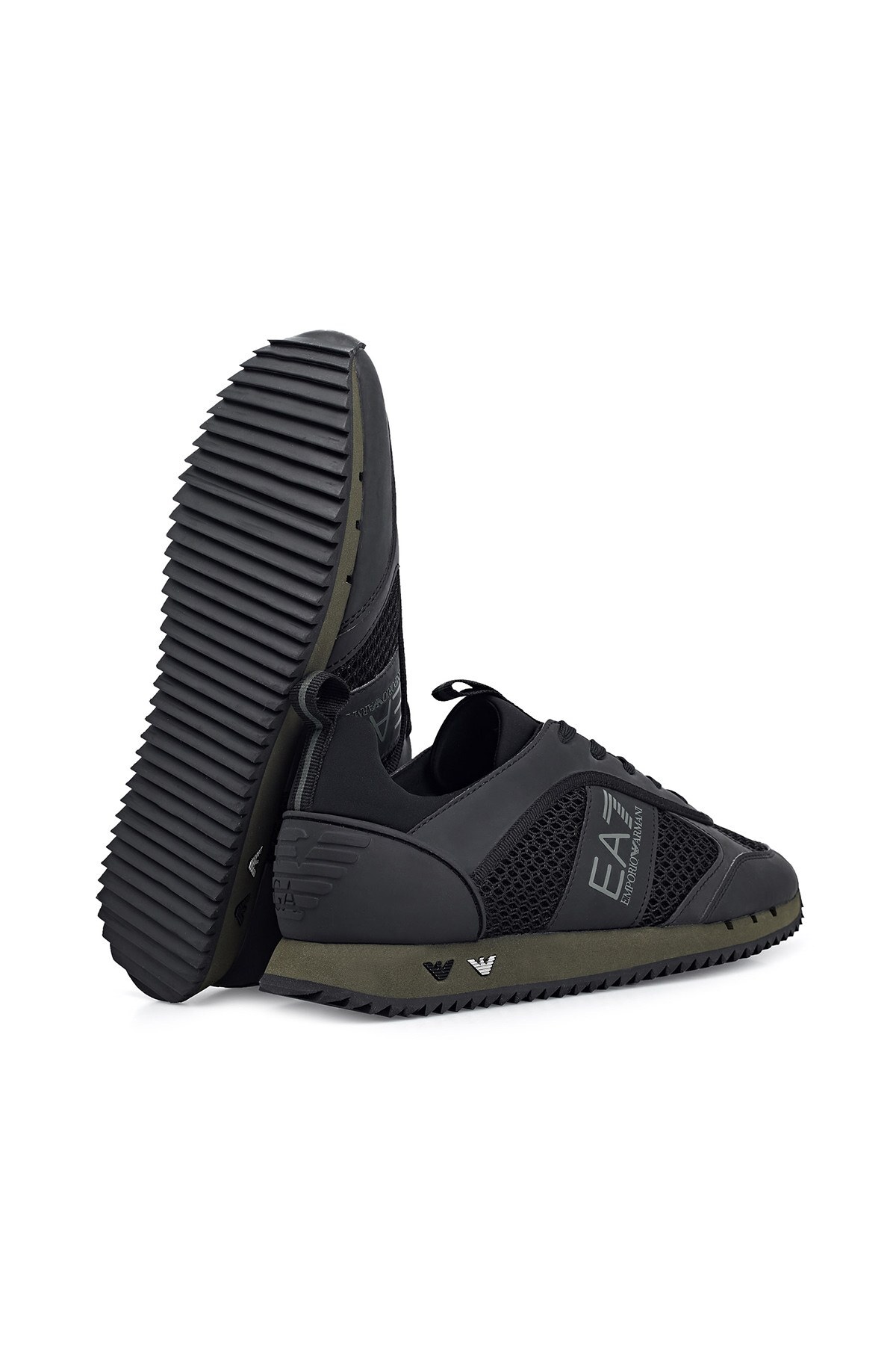 EA7 Sneaker Erkek Ayakkabı X8X027 XK050 N167 SİYAH