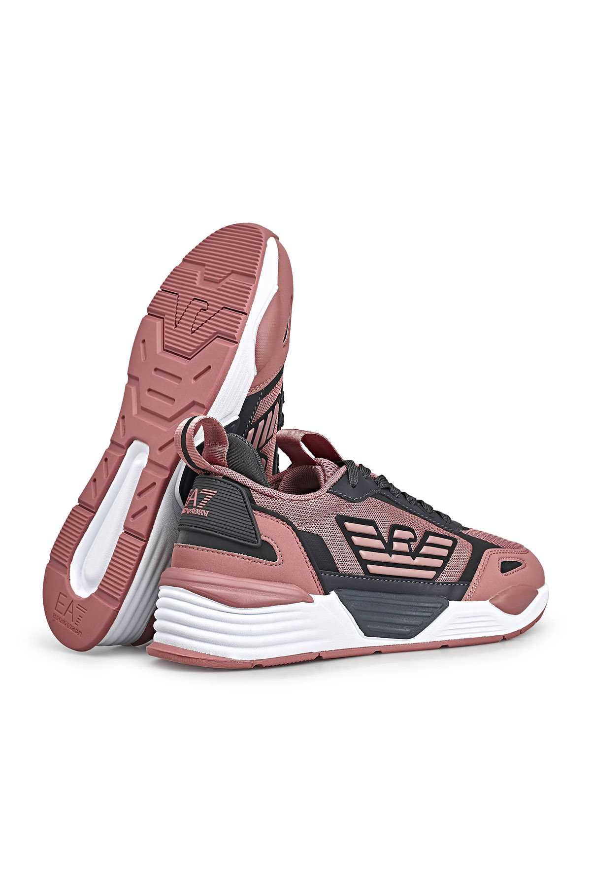 EA7 Sneaker Bayan Ayakkabı S X8X070 XK165 N076 PUDRA