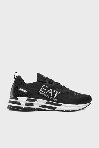 EA7 Sneaker Unisex Ayakkabı X8X095 XK240 A120 SİYAH-BEYAZ