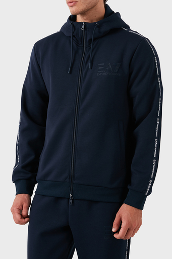 EA7 Streç Logolu Kapüşonlu Erkek Sweat 6DPM91 PJZZZ 1576 LACİVERT - 6