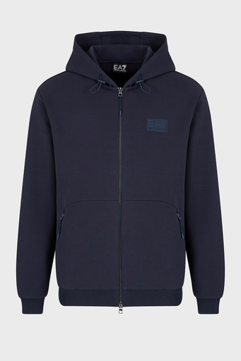 EA7 Streç Pamuklu Regular Fit Kapüşonlu Erkek Sweat 7M000094 AF12116 UB102 LACİVERT - 5