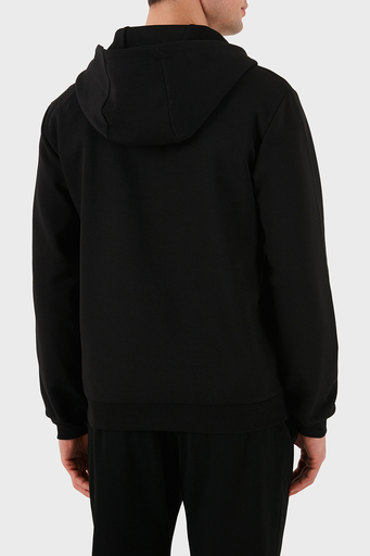 EA7 Streç Pamuklu Regular Fit Kapüşonlu Erkek Sweat 7M000094 AF12116 UC001 SİYAH - 2