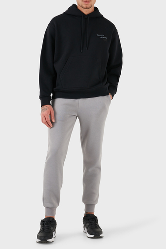 Emporio Armani % 100 Pamuk Regular Fit Kapüşonlu Erkek Sweat 6D1M93 1JTAZ 0038 SİYAH - 3