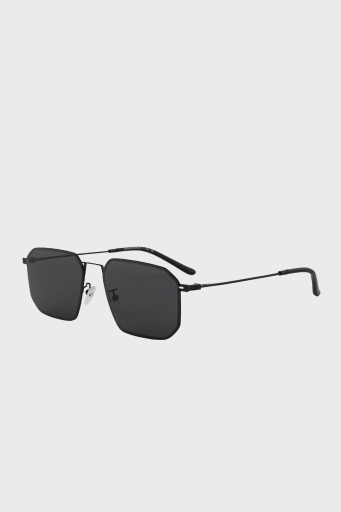 Emporio Armani Asimetrik Güneş Erkek Gözlük 0EA2165D 300187 58 Mat Siyah-Koyu Gri - 1