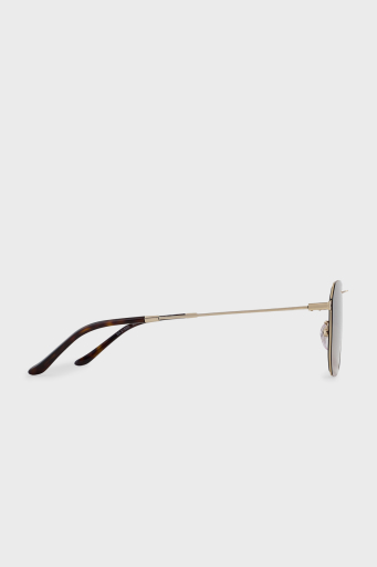Emporio Armani Asimetrik Güneş Erkek Gözlük 0EA2165D 300213 58 Mat Soluk Altın-Gradyan Kahve - 4