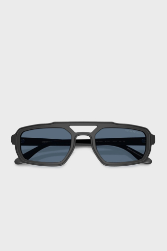 Emporio Armani Asimetrik Güneş Erkek Gözlük 0EA4240U 501787 53 Mat Siyah-Asetat - 4