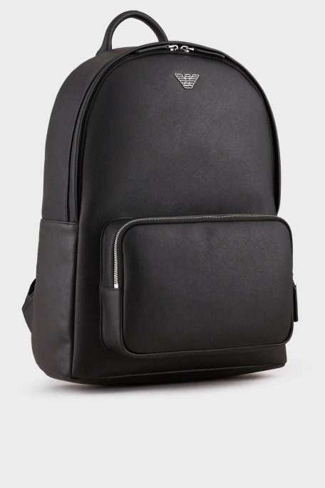 Emporio Armani Ayarlanabilir Askılı Fermuarlı Sırt Erkek Çanta Y4O250 Y138E 81072 SİYAH - 2