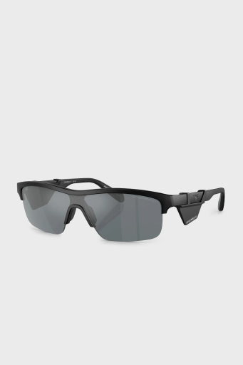 Emporio Armani Aynalı Güneş Erkek Gözlük 0EA4218 50016G 35 SİYAH-SİYAH - 1