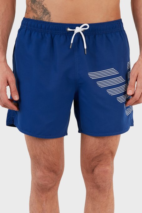 Emporio Armani Baskılı Belden Bağlamalı Cepli Erkek Mayo Short S 211740 1P427 23033 SAKS - 2