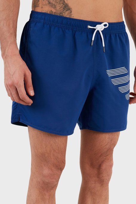 Emporio Armani Baskılı Belden Bağlamalı Cepli Erkek Mayo Short S 211740 1P427 23033 SAKS - 4