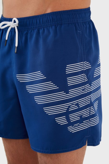 Emporio Armani Baskılı Belden Bağlamalı Cepli Erkek Mayo Short S 211740 1P427 23033 SAKS - 6