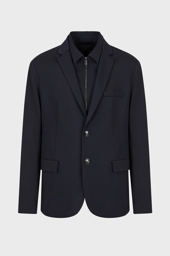 Emporio Armani Çıkarılabilir İç Katmanlı Erkek Ceket 3R1GM0 1JMTZ 0920 LACİVERT - 5