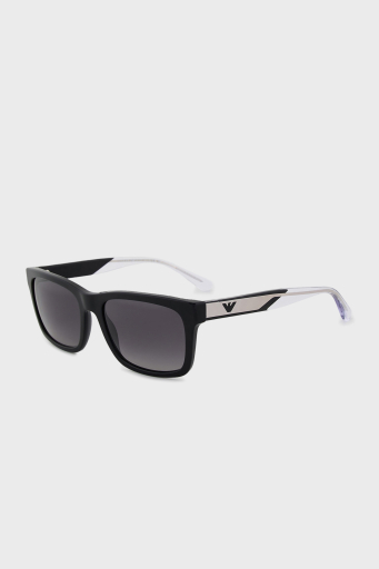Emporio Armani Dikdörtgen Güneş Erkek Gözlük 0EA4224 500171 57 Mat Siyah-Koyu Yeşil - 6