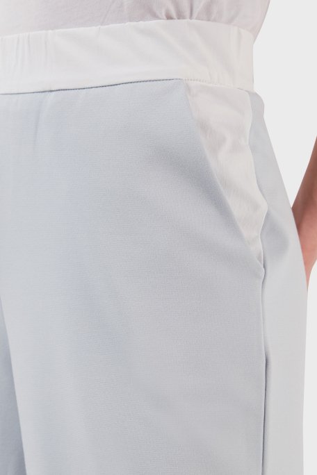 Emporio Armani Elastik Bel Bantlı Cepli Jogger Spor Bayan Pantolon 3R2P7E 2JWHZ 0703 AÇIK MAVİ - 7