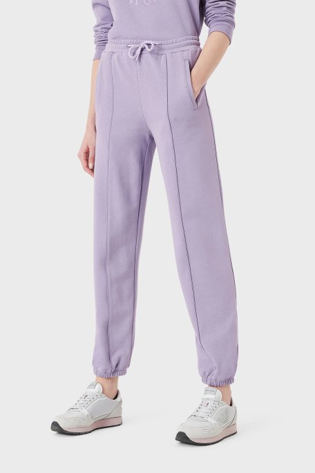 Emporio Armani Elastik Bel Bantlı Rahat Kalıp Cepli Jogger Bayan Pantolon 6L2P7B 2J49Z 0831 LİLA - 2
