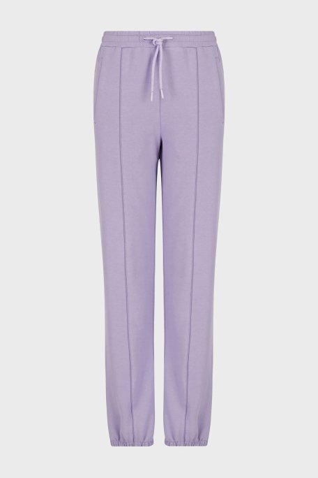Emporio Armani Elastik Bel Bantlı Rahat Kalıp Cepli Jogger Bayan Pantolon 6L2P7B 2J49Z 0831 LİLA - 4