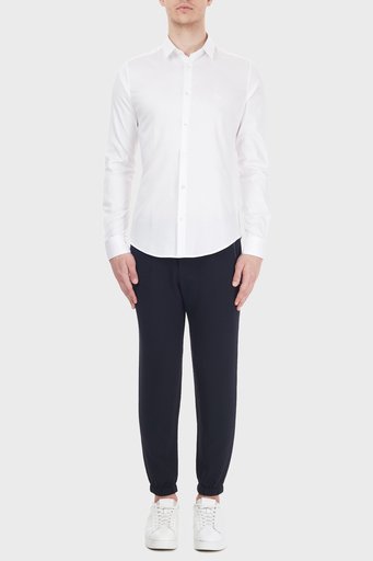 Emporio Armani Elastik Paçalı Cepli Erkek Pantolon 6H1PL5 1NFCZ 0920 LACİVERT - 1